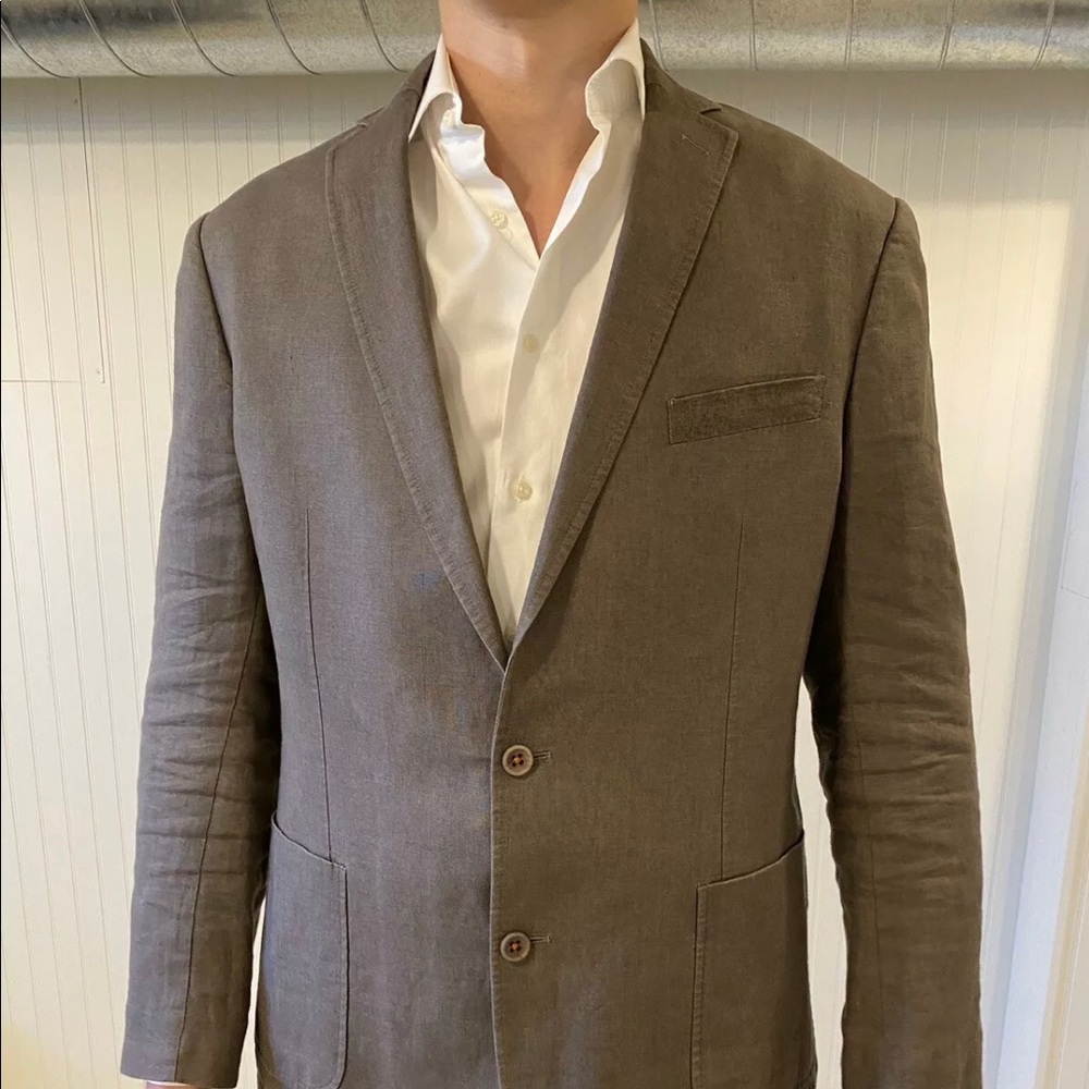 Rubensteins Sport Coat 44L Linen